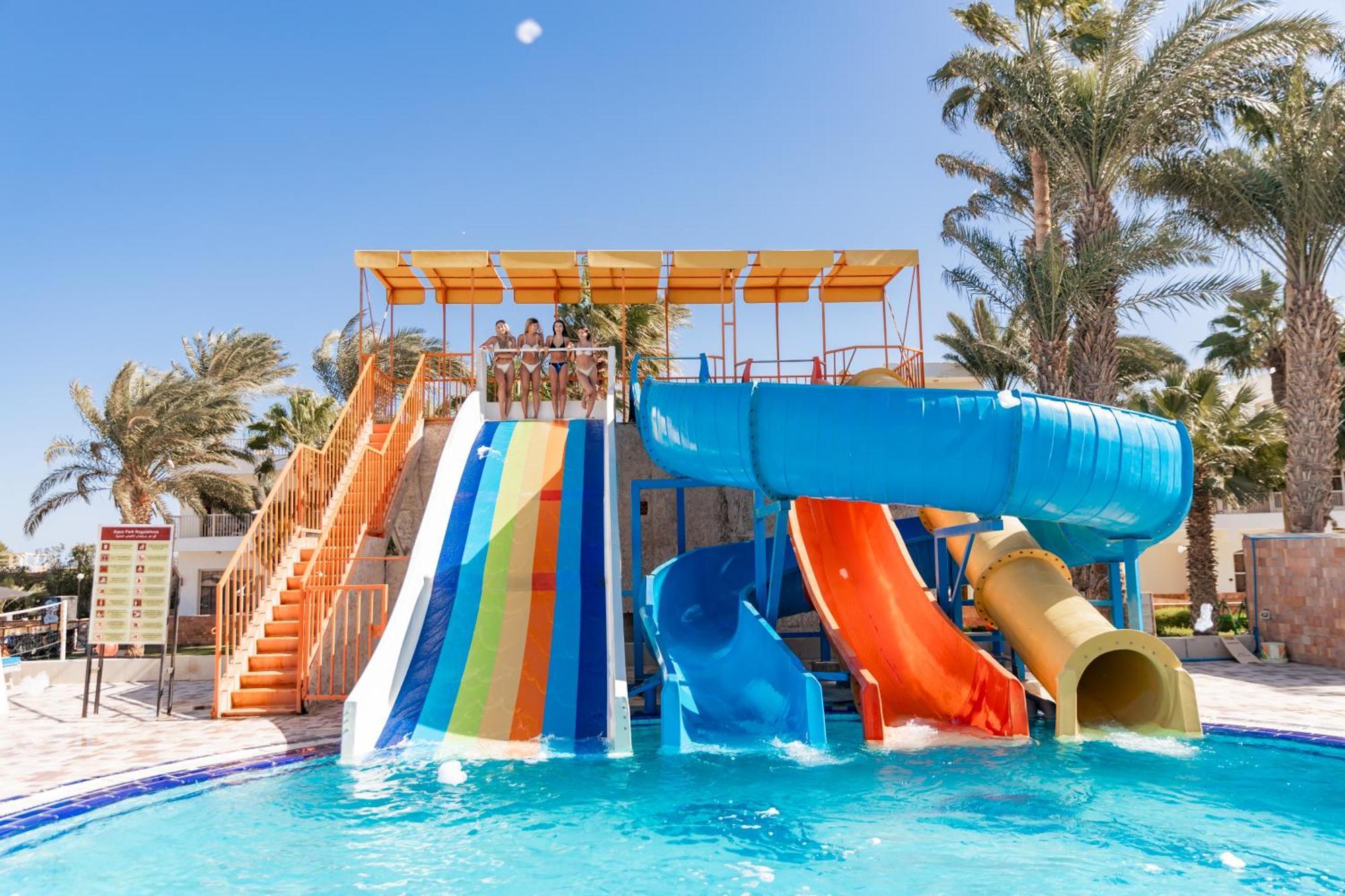 Empire Beach Aqua Park ฮูร์กาดา ภายนอก รูปภาพ
